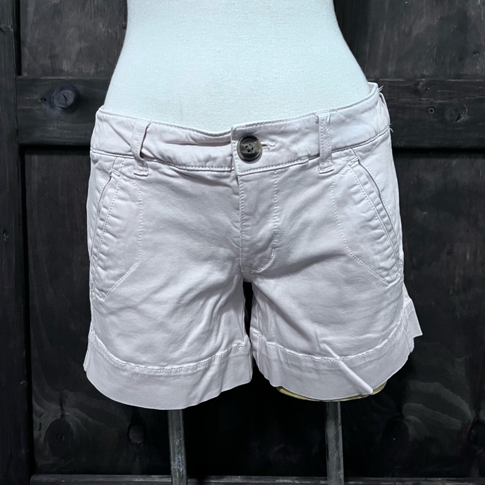 American Eagle Outfitters Light Pink Stretch Shorts